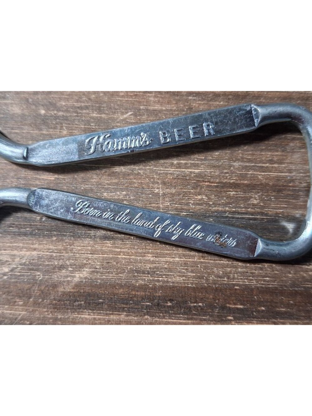 Vintage Hamm's Beer Bottle Opener Born Land Sky Blue Waters Circa Mid-Century